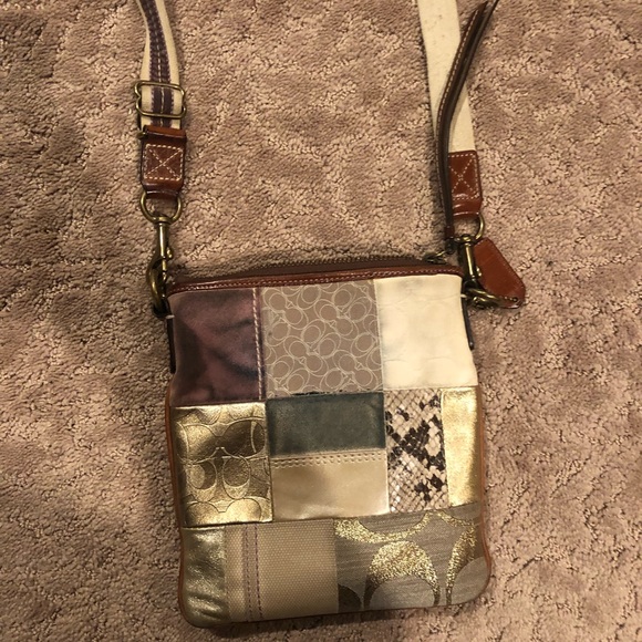 Coach patchwork crossbody - Picture 6 of 7